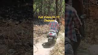 Jungle Fun #nature #jungle #offroad #scooty #wildlife #summer #river