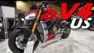 First Ducati V4 Streetfighter in US  Review