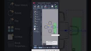 #autocad 2023 How to stretch blocks