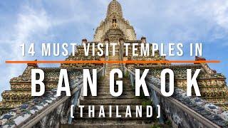 14 Best Temples in Bangkok Thailand  Travel Video  Travel Guide  SKY Travel