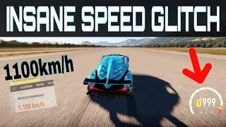 Driving over 1100kmh   Forza Horizon 2  Insane NEW Topspeed Glitch