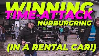 Winning my first Time Attack in a RENTAL car