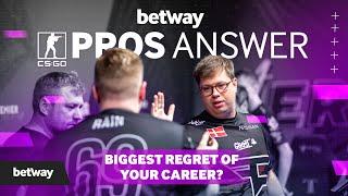 CSGO Pros Answer The Biggest Regret of Your Career?