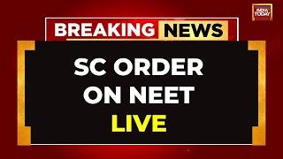 SC Hearing On NEET LIVE  155 Students Benefited From Paper Leak SC  NEET Leak Verdict