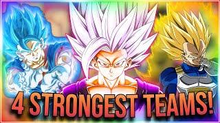 THE TOP 4 STRONGEST TEAMS ON GLOBAL AND JP DOKKAN
