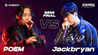 Jackbryan VS POEM  Korea Beatbox Championship 2023  Semifinal