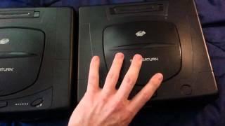 Sega Saturn US model 1 vs model 2