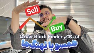 همسو با نهنگ‌های بازار  اندیکاتور Order Block Finder