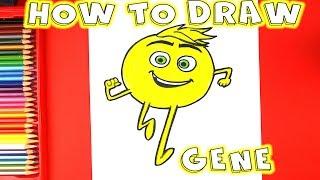 How to Draw Gene from Emoji Movie