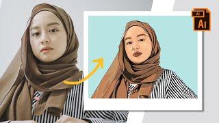 Tutorial Merubah foto jadi Vector di Adobe Illustrator