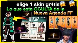 Elige tu Skin Favorita Gratis Nezuko a 7 Nueva agenda Semanal de free fire Latam Ruleta dela suerte