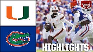 ️ Sunshine State Showdown ️ Miami Hurricanes vs. Florida Gators  Full Game Highlights