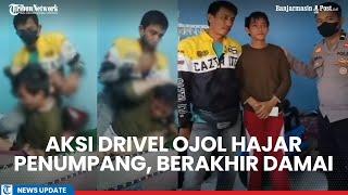 Viral Video Aksi Drivel Ojol Hajar Penumpang Emosi Diajak Hubungan Sesama Jenis