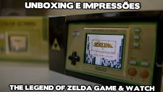 Unboxing e impressões The Legend of Zelda Game & Watch