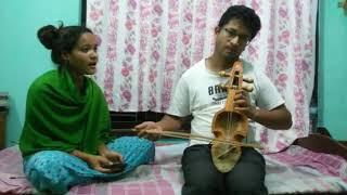 सात समुन्द्र पारि छौ निरमाया  Nepali live Song by Pratima Bishwakarma with Sarangi Kamal Kumar BK