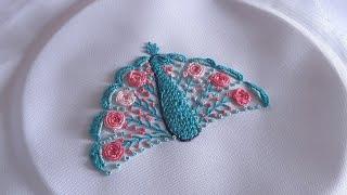 Hand Embroidery  Amazing Peacock Decorative Stitches