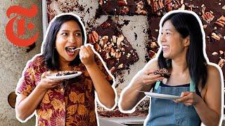 Texas Sheet Cake With Priya and Genevieve  NYT Cooking