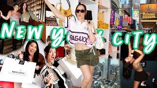 Alisha and Remi Take NYC  Vintage Thrift Shopping Luxury Haul and More