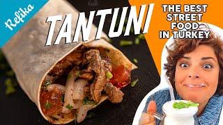 Refikas Irresistible TANTUNI Recipe Turkish Beef Wraps  Mouthwatering Turkish Street Food