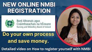 NMBI NEW REGISTRATION PROCESS  How to do NMBI registration by yourself  NMBI Decision Letter