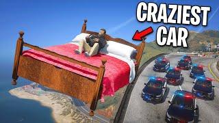 Robbing Banks with the Craziest Cars in GTA 5