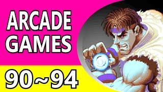 【1990  1994】 Top 100 90s Arcade Games - Alphabetical Order