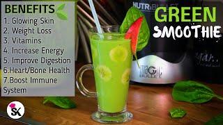 Healthy Green Smoothie Recipe by Suriyas Kitchen  7 Essential Benefits