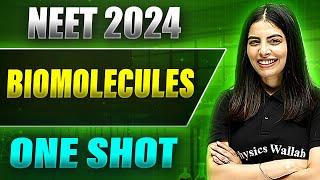 BIOMOLECULES in 1 Shot FULL CHAPTER COVERAGE Theory+PYQs  Prachand NEET 2024