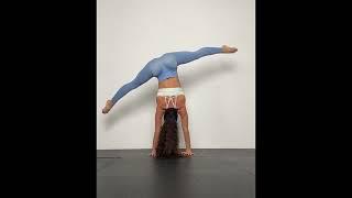 Woman Doing Yoga Wearing Sport Bra and Legging 92