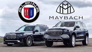 BIG MONEY 2021 Maybach GLS 600 vs BMW Alpina XB7