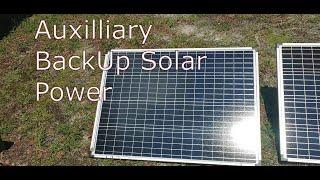 Auxiliary Backup Solar Power System