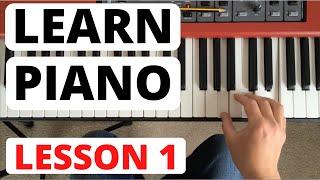 How To Play Piano for Beginners Lesson 1  The Piano Keyboard