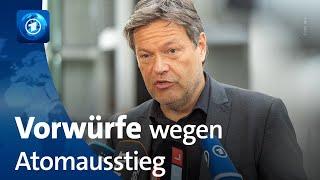 Atomausstieg Vorwürfe gegen Wirtschafts- und Umweltministerium