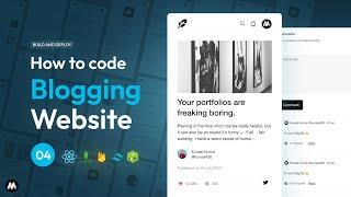  Part 4  - Code MERN Blogging website  Fully Working Blog Editor  MongoDB ReactJS Nodejs 