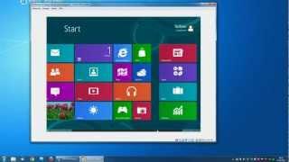 Windows 8 Release Preview Installation auf einer virtuellen Maschine