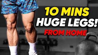 INTENSE 10 MIN LEG WORKOUT AT HOME NO EQUIPMENT