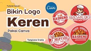 Cara Bikin Logo Makanan di Canva  Tutorial Canva