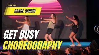 Dance Fitness Choreography  Get Busyby DMNDS  At-home cardio workout fitness concert