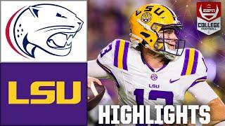 South Alabama Jaguars vs. LSU Tigers  Full Game Highlights  ESPN College Football