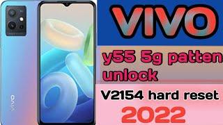 vivo y55 5g password unlockv2154 Hard reset