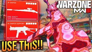 WARZONE Update Your META LOADOUTS ASAP Best TTK SNIPER SUPPORT & META SNIPER After Update