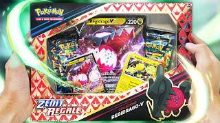 *NON PENSAVO DI TROVARLA QUI DENTRO...* APRO LA COLLEZIONE DI REGIDRAGO-V - Pokemon TCG Regidrago-V