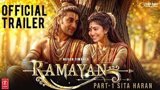 Ramayana  Official Trailer Sai Pallavi  Ranbir Kapoor  Sunny Deol Yash Nitesh Tiwari  Concept