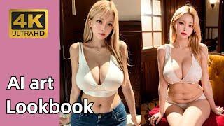 4K Ai ArtSexy photo of the plump goddess in South Korea 韩国丰满女神性感写真