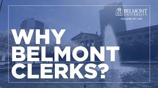 Why Belmont Clerks?