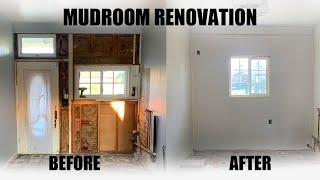 Mudroom Renovation Part 6 Front-Face-Lift