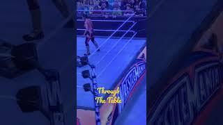 Bianca Belair put Piper Niven through the table WWE 2K23