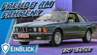 SCHÖNHEIT mit 6 Zylindern BMW 635CSi E24 1986 - Das ist BMW Reihenkultur
