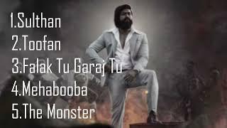KGF Chapter 2 All 5 Songs  Hindi  Rocking Star Yash  Motivational Song Trending Song 2021