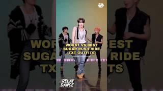 WORST vs BEST SRR TXT OUTFITS  #kpop #kpopedit #yeonjun #soobin #taehyun #hueningkai #beomgyu